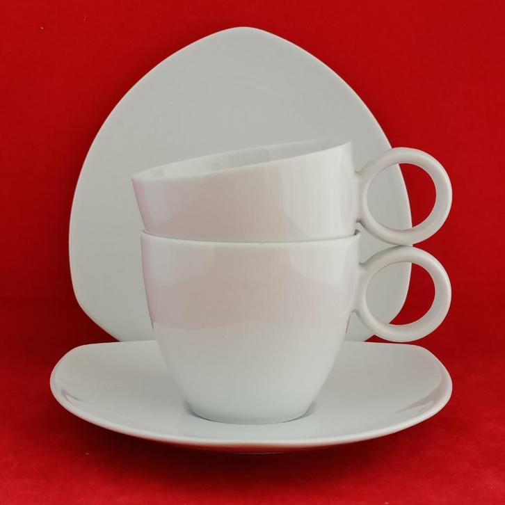 Thomas Rosenthal Vario - 2 kop en schotels, Huis en Inrichting, Keuken | Servies, Zo goed als nieuw, Kop(pen) en/of Schotel(s)