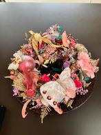 Kerststuk kerstkrans tafelstuk met Dutz schaal, Diversen, Kerst, Ophalen, Zo goed als nieuw