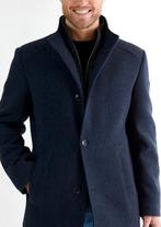 Donders 1860 wollen winterjas XL/54, Donders, Blauw, Maat 56/58 (XL), Ophalen of Verzenden