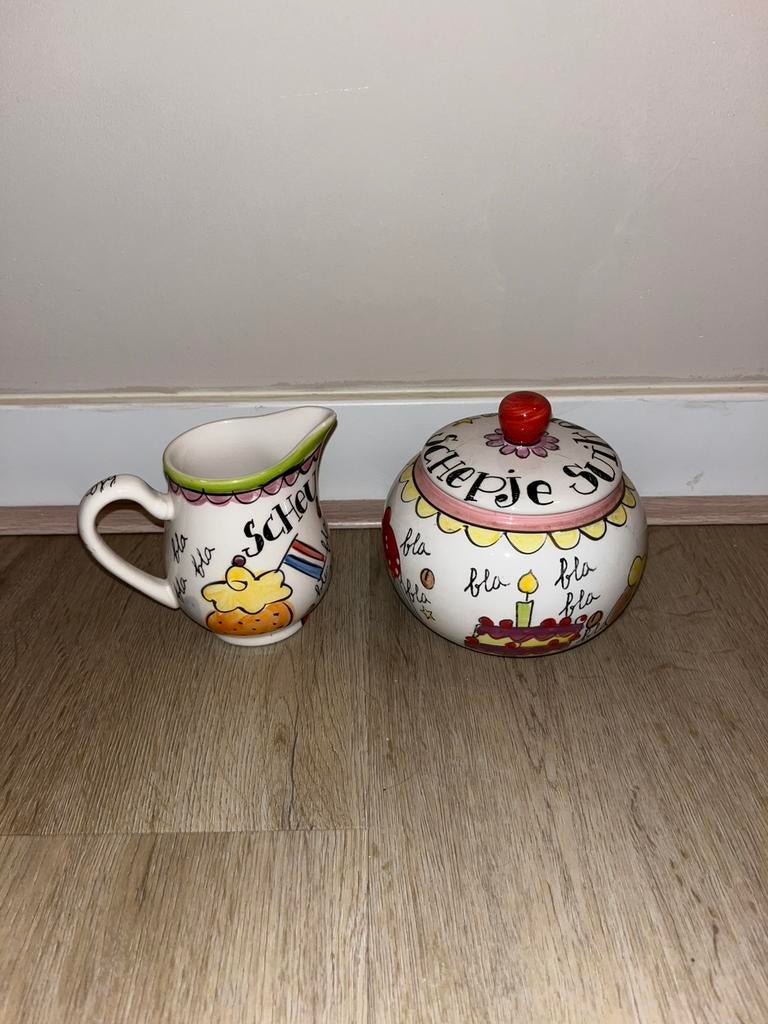 Melk en suiker Blond Amsterdam, Huis en Inrichting, Keuken | Servies, Ophalen, Blond Amsterdam, Overige typen, Zo goed als nieuw