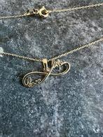 14k gouden infinity ketting prachtige valentine’s, Sieraden, Tassen en Uiterlijk, Nieuw, Ophalen of Verzenden