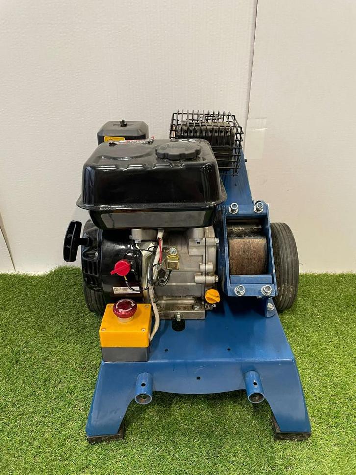 HBM Benzine hakselaar houtversnipperaar 4 Takt 6.5 PK 196cc, Doe-het-zelf en Verbouw, Gereedschap | Handgereedschap, Gebruikt