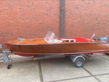 Mooie klassieke Speedboot hout Nordson Coupe jaren 60 beschikbaar voor biedingen