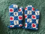 Friese Ovenhandschoenen Set - Nieuw, Huis en Inrichting, Ophalen of Verzenden, Nieuw, Blauw, Overige typen