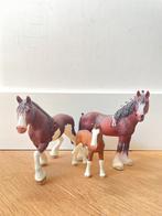 Schleich Clydesdale familie, Ophalen of Verzenden, Zo goed als nieuw