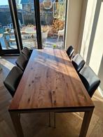 Bert Plantagie eetkamertafel model Bridge, Huis en Inrichting, Ophalen, Gebruikt, 200 cm of meer, 50 tot 100 cm