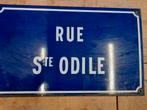 Oud emaille bord plaatsnaambord  industrieel, Ophalen of Verzenden