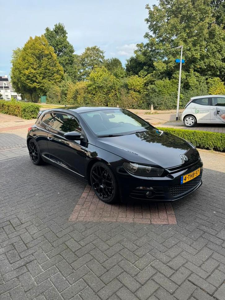 Volkswagen Scirocco 1.4 TSI 118KW 2008 Zwart, Auto's, Volkswagen, Particulier, Scirocco, Benzine, B, Coupé, Handgeschakeld, Geïmporteerd