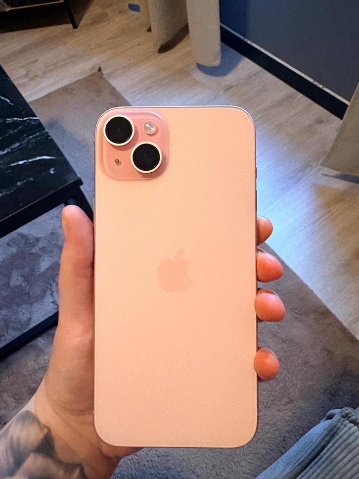 Iphone 15 Plus 128Gb, Telecommunicatie, Mobiele telefoons | Apple iPhone, Zo goed als nieuw, 128 GB, iPhone 15 Plus, Roze, Ophalen