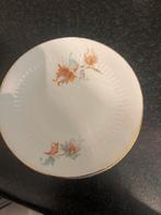 8 Gebaksbordjes met Bloemenmotief, Huis en Inrichting, Gebruikt, Ophalen of Verzenden, Bord(en), Overige stijlen