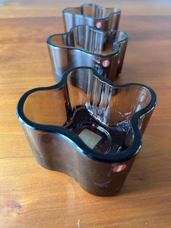 Ittala aalto sfeerlichten, Huis en Inrichting, Woonaccessoires | Kandelaars en Kaarsen, Zo goed als nieuw, Kandelaar, Minder dan 25 cm