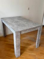 Betonlook tafel, Ophalen, Gebruikt, 100 tot 150 cm, Vijf personen of meer