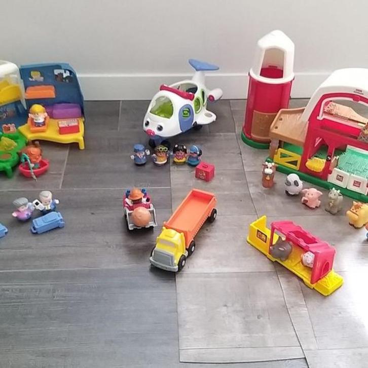 Little people set, Kinderen en Baby's, Speelgoed | Fisher-Price, Zo goed als nieuw, Speelset, Ophalen
