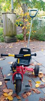 Puky Driewieler met Duwstang - Prima Staat!, Kinderen en Baby's, Speelgoed | Buiten | Voertuigen en Loopfietsen, Ophalen, Gebruikt