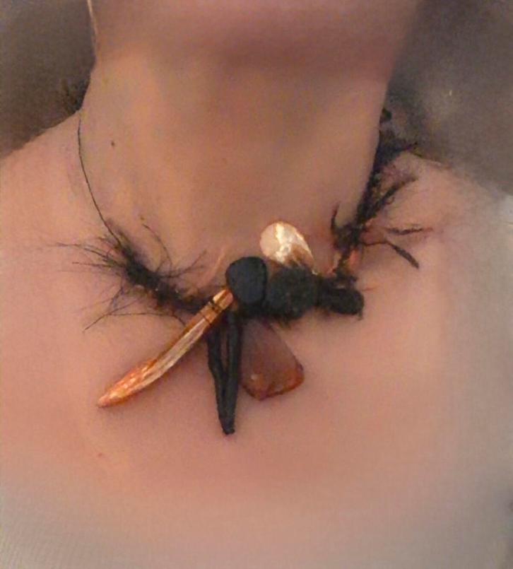 MM Designer Ketting met Halfedelstenen, Sieraden, Tassen en Uiterlijk, Kettingen, Nieuw, Steen of Mineraal, Oranje, Met edelsteen