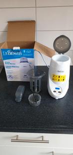 Dr brows flessenwarmer deluxe, Ophalen of Verzenden, Gebruikt, Flessen- of potjesverwarmer