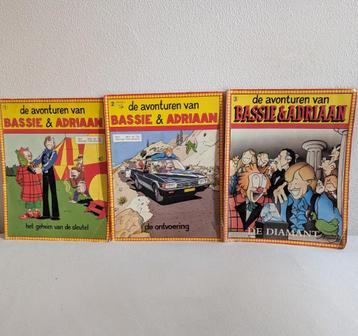 Bassie en Adriaan stripboeken deel 1 deel 2 deel 3 beschikbaar voor biedingen