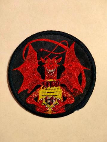 Dio sacred heart vintage metal muziek patch kleding embleem beschikbaar voor biedingen