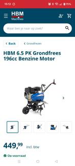 HBM 6.5 PK Grondfrees - Zo goed als nieuw!, Ophalen, Zo goed als nieuw, Overige soorten, HBM Machines