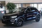Volkswagen T-Roc 1.0 TSI 110PK R-line Black Pack Led Navi AC, Voorwielaandrijving, Gebruikt, 1194 kg, Zwart
