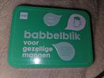 Babbelblik voor gezellige mannen NIEUW, Ophalen of Verzenden, Zo goed als nieuw