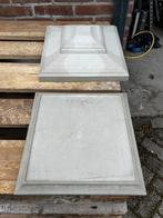Kollom afdekkers paalmutsen muurafdekkers van beton, Ophalen, Mispel 40, Nieuw, Koning beton