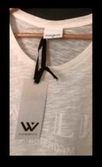 Purewhite Ballin Amsterdam wit shirt maat xs, Wit, Nieuw, Ophalen of Verzenden, Korte mouw