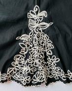 Bandolera rok maat 36, Zwart, Ophalen of Verzenden, Zo goed als nieuw, Knielengte