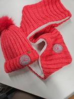 Roze/wit muts en sjaal set - Zo goed als nieuw!, Kinderen en Baby's, Kinderkleding | Mutsen, Sjaals en Handschoenen, Ophalen of Verzenden