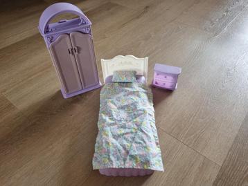 Barbie jaren 90 slaapkamer set bed kast beschikbaar voor biedingen