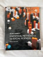Statistical Methods for the social sciences - Alan Agresti, Ophalen of Verzenden, Overige niveaus