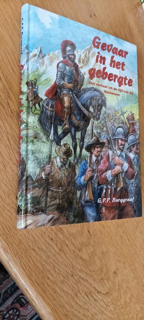 G.P.P. Burggraaf - Gevaar in het gebergte (Waldenzen-chr.), Boeken, Historische romans, Gelezen, Ophalen of Verzenden