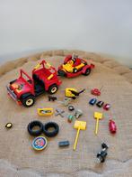 Playmobil jeep met aanhanger en go kart, Kinderen en Baby's, Speelgoed | Playmobil, Gebruikt, Ophalen of Verzenden