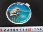 sticker hengelsport OVB sportvisakte voor vissers en vissen*, Ophalen, Zo goed als nieuw