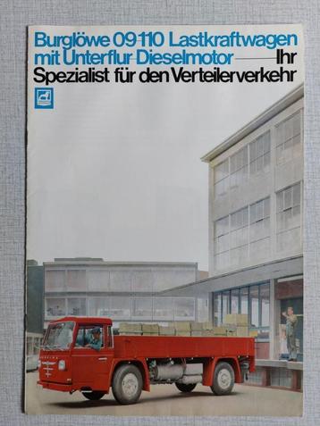 BÜSSING Type LASTKRAFTWAGEN Brochure / Folder beschikbaar voor biedingen