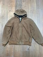 Vintage Carhartt Active Jacket Duck Canvas & Hoodie Bruin L, Kleding | Heren, Jassen | Winter, Maat 52/54 (L), Bruin, Carhartt