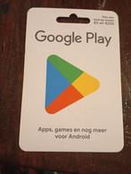 Google Play giftcard, Tickets en Kaartjes, Kortingen en Cadeaubonnen, Eén persoon, Cadeaubon