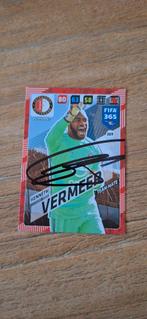 Trading card met handtekening; Kenneth Vermeer # Feyenoord, Verzenden, Nieuw, Feyenoord, Spelerskaart
