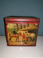 Antiek winkelblik "London Caramel-Works breda", Verzamelen, Blikken, Ophalen, Gebruikt, Overige