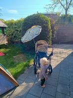 Naturkind kinderwagen, lig en zit, natuurlijke materialen, Gebruikt, Verstelbare duwstang, Combiwagen, Ophalen