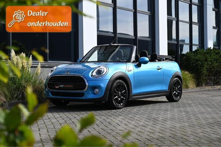 Mini Cooper Cabrio 136PK Cruise Nav Leder €296 Pm Koop-lease, Auto's, Mini, Bedrijf, Cabrio, ABS, Adaptieve lichten, Airbags, Airconditioning