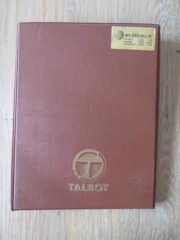 Autoboek Kleuren en Bekledingen: Talbot - Matra -Rancho 1981