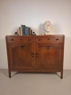Art deco kast dressoir vintage commode Amsterdamse school, Ophalen of Verzenden, Gebruikt, 25 tot 50 cm, 100 tot 150 cm