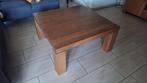 Eikenhouten Salontafel 100x100, Huis en Inrichting, Tafels | Salontafels, Ophalen of Verzenden