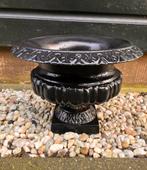 Brocante tuinvaas van gietijzer, Tuin en Terras, Tuinvazen, Ophalen of Verzenden, Gebruikt