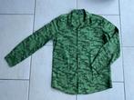 Overhemd Maat 134, Kleding | Heren, Overhemden, Ophalen of Verzenden, Zo goed als nieuw, Groen, Overige halswijdtes