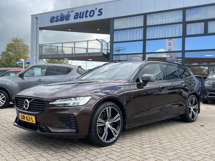 Volvo V60 2.0 T6 Recharge 340 pk AWD R-Design ACC Pilot Assi, Auto's, Volvo, Bedrijf, Te koop, V60, 4x4, ABS, Achteruitrijcamera