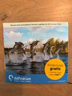 Dolfinarium: gratis kinder ticket + familie voor €18,50, Tickets en Kaartjes, Drie personen of meer, Kortingsbon, Pretpark