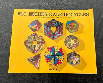 M.C. Escher Kaleidocycles paperback met uitvouwfiguren