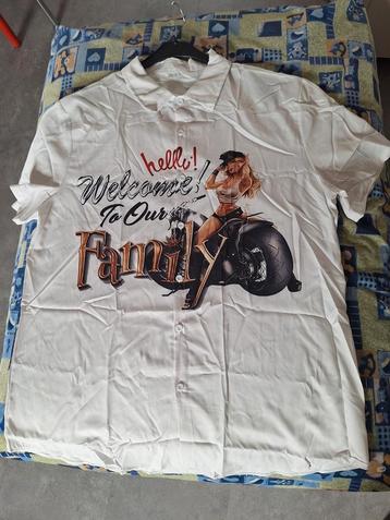 Nieuw retro herenshirt XXXL  beschikbaar voor biedingen